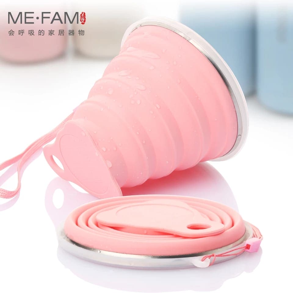Travel Retractable Silicone Fold Cup With Lid, Silicone Collapsible Travel Cup, Outdoor Portable Folding Camping Cups With Lids, Expandable Drinking Cups, BPA Free Lid Retractable Travel Mini Coffee Cups Travel Retractable Silicone Fold Cup With Lid, Silicone Collapsible Travel Cup, Outdoor Portable Folding Camping Cups With Lids, Expandable Drinking Cups, BPA Free Lid Retractable Travel Mini Coffee Cups